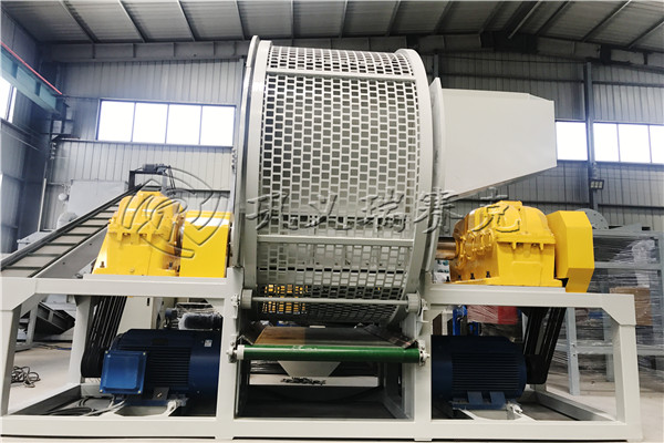 輪胎撕碎機|廢舊輪胎撕碎機價格|輪胎撕碎機圖片_廠家