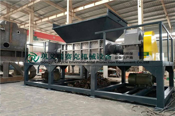 撕碎機(jī)_撕碎自行車(chē)，雙軸撕碎機(jī)視頻